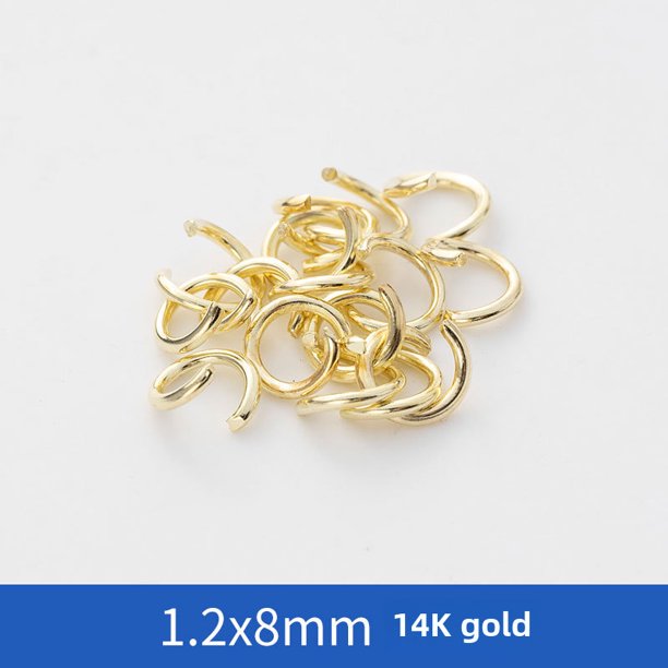 Accesorios de joyería, accesorios de anillo abierto, material de anillo de conexión, hardware circular de hierro, anillo pequeño, anillo abierto en C