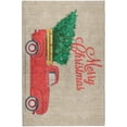 thumbnail image 2 of Addison Rugs Dream Shag Premium Machine Washable Transitional Truck & Tree Red Rectangle Rug, 3' x 5', 2 of 8