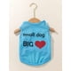 thumbnail image 4 of 1pc Letter Graphic Pet Tank, Summer Cool Pet Apparel, 4 of 4