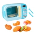thumbnail image 3 of Juguetes de simulación para niños, Mini juguete de microondas, desarrollo realista, juguete educativo de cocina, juego de cocina, juguetes para regalo 13 Uds., 3 of 8