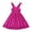 Hot Pink, variant on Girl Baby Jumper Girls Spring Summer and Autumn Sweet Holiday Style Comfortable and Fashionable Dress