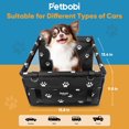 Dog Car Seat Waterproof and Portable Pet Booster Carrier for Small