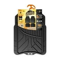 thumbnail image 5 of Armor All 4-Piece Black Trim-to-Fit All-Weather Floor Mats, Vehicle Make - Universal, 5 of 9