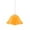 Orange, variant on Modern Flower-Shaped PVC Ceiling Pendant Light Shade Lampshade home Orange