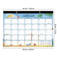thumbnail image 4 of Large Wall Calendar 2026-2027 Featuring Monthly Planner Layout, Functional Academic Schedule Organizer for Office & Home Planning, Decorative Paper Calendar with 12 Months Design,, 4 of 8