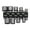 9 piece set, variant on 9/14Pcs Power Nut Driver Drill Bit Tool Set Driver Hexagonal Key Socket Wrench Screw Impacts Driver Bit for Power Tool