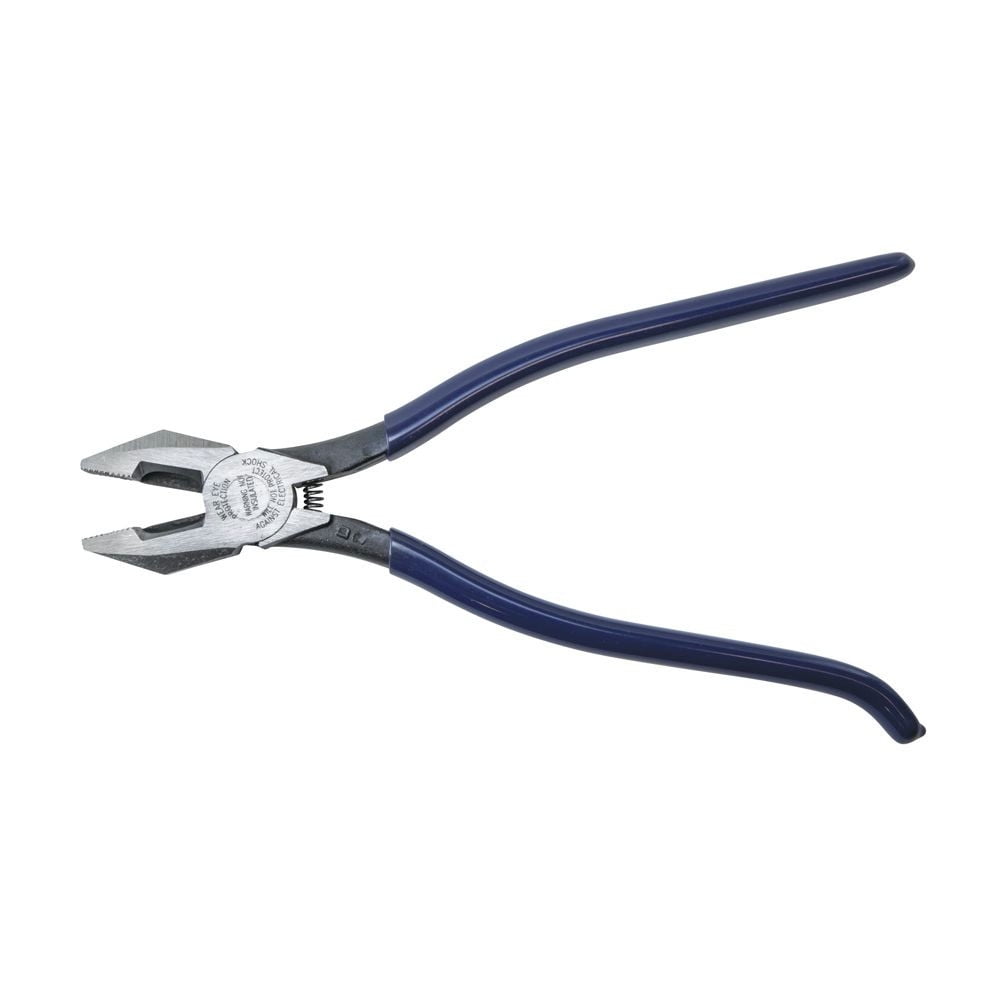 Klein Tools 9-1/4", Iron Workers Linemans Pliers, Drop Forged Steel, D201-7CST