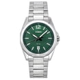 thumbnail image 1 of Casio Standard Analog Stainless Steel Green Dial Quartz MTP-E725D-3A Men's Watch, 1 of 4