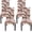 Beige+stripe, variant on Dining Room Chair Covers Set of 4, Stretch Printed Parsons Chair Slipcovers Spandex Removable Washable Kitchen Chair Protector Cover (Beige+Stripe)