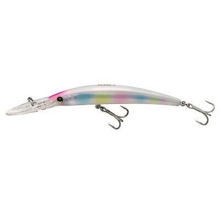 yo-zuri deep diver crystal minnow 90mm floating striper lure r1134