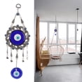 thumbnail image 4 of Adorno Colgante de Pared Con Ojo Azul, Colgante Único de Cristal Turco de Buena Suerte para Oficina, Dormitorio, Sala de Estar, 4 of 7
