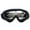 Black Frame + Clear Lens, variant on Fysho Unisex Adjustable Ski Goggles PC UV 400 Protective Lens Windproof Dust-proof For Snowboard Snowmobile Rock climbing Riding