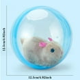 thumbnail image 2 of BotaniNest Electric Hamster Running Ball Bunny Toy Rolling Ball Learning To Crawl Cats And Dogs Artifact Cute Pet Turning Ball, 2 of 4