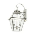 thumbnail image 5 of Livex Lighting - Westover - 2 Light Outdoor Wall Lantern in Farmhouse Style - 9, 5 of 9
