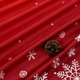 thumbnail image 6 of Christmas Kitchen Curtain Cafe Curtain Velvet Fabric 36 Inch Tier Curtains Window Treatment Rod Pocket for Home Decor 2 Panels for Bathroom, Living Room Christmas Decoration, 6 of 6