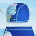 thumbnail image 5 of JUMEYU Boy Swimsuit Boys Swim Trunks Kids Boys Board Shorts Quick Dry Teen Swim Trunks Boy Swimsuit 5T 6T (Blue,5-6 Years), 5 of 6