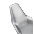 thumbnail image 4 of Modrest Sarah Modern Pearl Grey Leatherette Dining Chair (Set of 2), 4 of 4