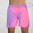 thumbnail image 5 of Magical Change Color Beach Shorts Summer Men Trunks Traje de baño Traje de baño Quick Dry Bathing Shorts Beach PantKids 4S, 5 of 5