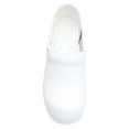 thumbnail image 2 of Zapatos Profesionales para Mujer Dansko Zuecos Blancos Sin Cordones, 2 of 7