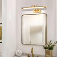 thumbnail image 4 of LED 8W Mirror Wall Light Bathroom Lighting Brass Indoor Lighting With Switch 40CM 3000K Adjustable Reading Lamps, 4 of 5