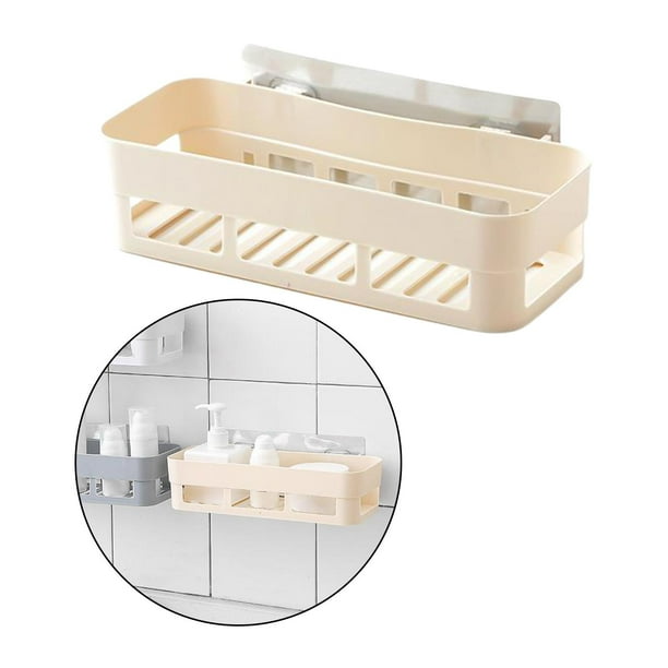 Estante de baño montado en pared Macarena Beige 26x10x6cm