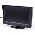 thumbnail image 2 of Hd Car Monitor 4.3-inch Screen Tft Lcd Digital Display Two-way Input Sunshade Monitor Black, 2 of 5
