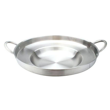Heavy Duty Concave Comal Stainless Steel Acero Inoxidable Outdoors Frying Bowl Cookware for Stir Fry Home Restaurant Professional Commercial