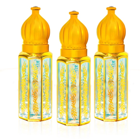 EKIVAO Perfume árabe para mujer, paquete de 3 aceites de perfume árabe de larga duración, aceite de perfume árabe de lujo para mujer, perfume suave árabe, 1.2 FL OZ Baby Green Eau de Parfum