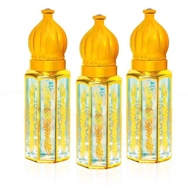 EKIVAO Perfume árabe para mujer, paquete de 3 aceites de perfume árabe de larga duración, aceite de perfume árabe de lujo para mujer, perfume suave árabe, 1.2 FL OZ Baby Green Eau de Parfum