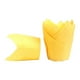 thumbnail image 4 of 50x Capacillos para Cupcakes a Prueba de Grasa Capacillos para Cupcakes para Hornear con Forma de Tulipán Envoltorio para Cupcakes Amarillo, 4 of 9