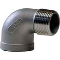 thumbnail image 3 of KINGDOM 1/2" 304 Stainless Steel 90 Degree Street Elbow, MNPT X FNPT, 3 of 3