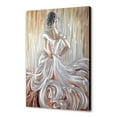 thumbnail image 2 of Lady In Dress Metal Wall Art, 2 of 3