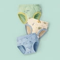 thumbnail image 2 of Potty Training Underwear for Boys 2-3 Years Kids Baby Underpants Cute Cartoon Print Shorts Ruffled 3Pcs Training Pants, 2 of 3