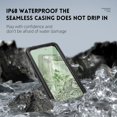 thumbnail image 4 of FOXDOCK Waterproof Case for Google Pixel 8A , Full-Body Shockproof Clear Back Protective Cover, Heavy-Duty Dustproof Drop, 4 of 7