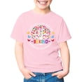 thumbnail image 4 of XEGLSBU Girls Shirts Size 14 16 Hoodie Girls Graphic Tee Short Sleeve T Shirt Casual Summer Top for Kids Youth Children Light Pink Size 5-6 Years, 4 of 4