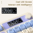thumbnail image 3 of Teclado AULA S99 Pro Cute Creamy con teclado numérico RGB Púrpura, 3 of 7