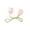 #2 Pink【1x Straps】, variant on Fabric Soft Artificial Flower Buds for DIY Sewing, Nylon Curtain Tie Backs Accessory Bow, Home Kitchen Organizational, Seasonal Holiday Celebration Souvenir Arrangement, 1.38" x 1.5", KTFgvq