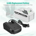 thumbnail image 2 of 6.0Ah 24V Battery and Charger for Snow Joe+ Sun Joe 24 Vlot 24BAT-LTX/LTW/LTE/LT/XR Pro Lithium-Ion Battery, 2 of 8