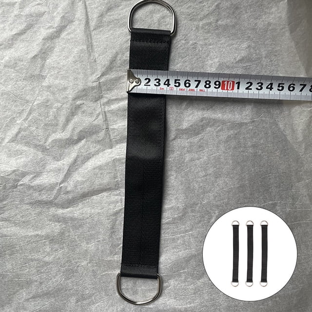 SWETRACE 3Ud Cinturón De Colgar Para Fitness Negro Con Material Resistente Y Multifuncional Para Entrenamiento