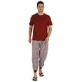 thumbnail image 5 of Inkmeso 2Pc Pajama Set For Men's Short Sleeve Tshirt w/ Pajamas Sleepwear Nightwear Pj Set, 5 of 7