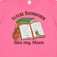 thumbnail image 4 of Inktastic Future Bookworm Like My Mom Boys or Girls Baby T-Shirt, 4 of 5