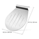 thumbnail image 1 of Cake Safe Lifter Stainless Steel Pizza Transfer Shovel Baking Cake Tray for Pizza Pie, 1 of 2