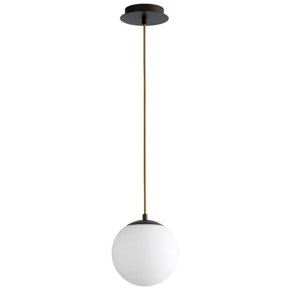 8 Inch 120V 5.1W 1 Led Pendant-Oiled Bronze Finish-3000 Color Temperature Oxygen Lighting 3-671-22
