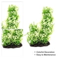 thumbnail image 4 of Unique Bargains 1 Pcs Aquarium Plants Tree Decorations Fish Tank Aquatic Plant Light Green 6.3", 4 of 6