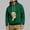 Green, variant on Dolkfu Loose Hoodies Mens Pullover Pet Pouch Sweatshirts Hooded Drawstring Plus Size Shirt for Men 4X