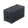 thumbnail image 1 of Contenedor Bloques Ladrillos Caja Juguetes Puerto Muelle Juguetes educativos Juguete Carga Envío Contenedor Arma de juguete Caja Contenedor para Negro CUTICAT contenedor de juguete, 1 of 8