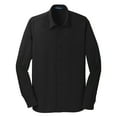 thumbnail image 5 of Yellow Rooster Male Dimension Knit Mens Dress Shirt Black S, 5 of 7