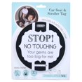 thumbnail image 3 of Three Little Tots Black & White No Touching Baby Car Seat & Stroller Tag, 3 of 11