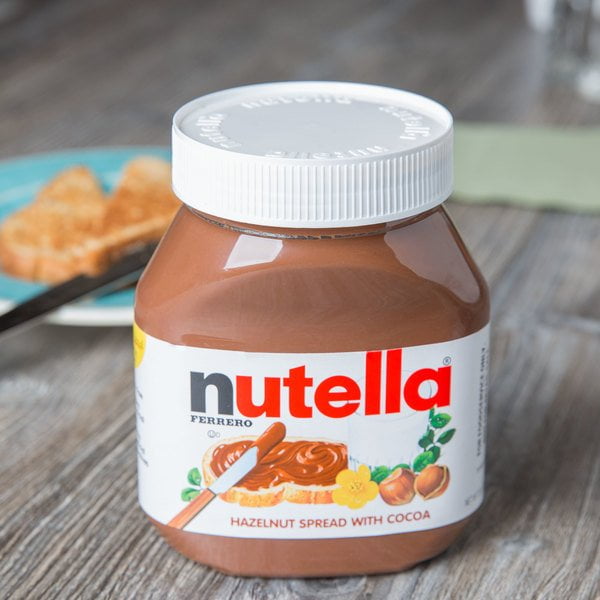 Nutella Hazelnut Spread 26.5 oz. Jar - 12/Case