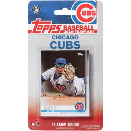 Chicago Cubs 2019 Team Card Set - No Size